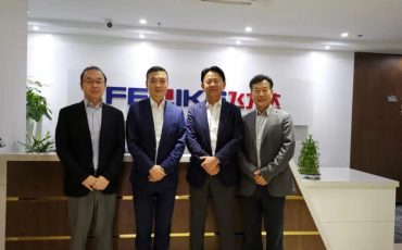 飛力達總裁耿昊接待住商物流集團董事長一行來訪