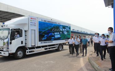 空港智慧物流進(jìn)展迅速 自動(dòng)駕駛配送交付剪彩