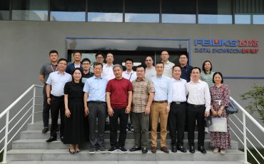 越南新太平洋城建、越南合成礦業(yè)集團(tuán)主席黎鴻泰一行到訪飛力達(dá)